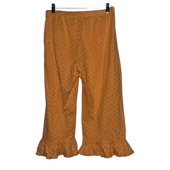 ASOS Orange Ruffle Hem Pants - Picture 5 of 16